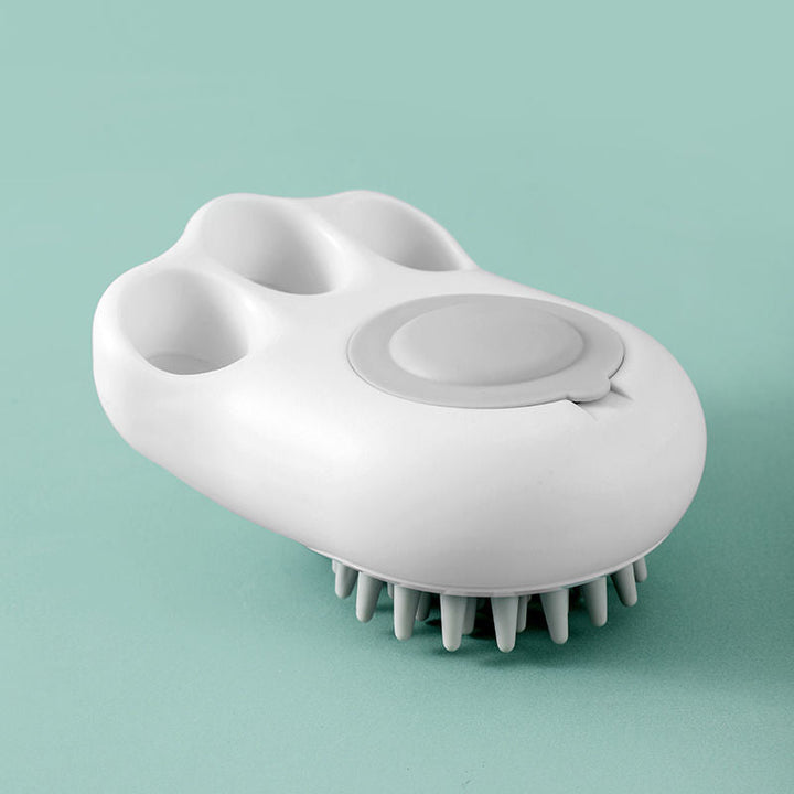 Pamper Your Pet with the Silicone Pet Bath Massage Grooming Brush