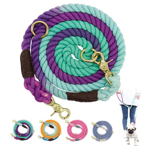 Why the Multicolor Cotton Long Pet Leash is a Must-Have for Every Dog Owner