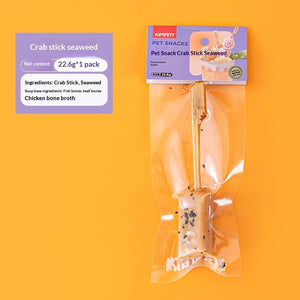 Unlock the Joy of Treat Time with New Pet Treats Dried Meat Skewers Oden Sticks